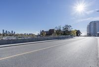 Sunny Toronto: City Panorama with Clear Sky