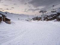 Sunrise in the Alps: Winter Tourism in France (001)