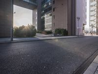 Sunrise in Berlin: Architecture in Residential Area 001