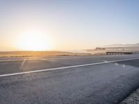 Sunrise on California Coastal Highway