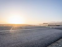 Sunrise on California Coastal Highway