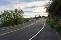 Sunrise in California: A Mountain Road Adventure