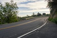 Sunrise in California: A Mountain Road Adventure