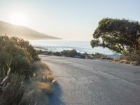 Sunrise over Coastal Road