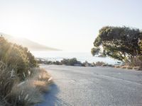 Sunrise over Coastal Road
