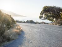 Sunrise over Coastal Road