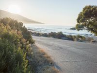 Sunrise over Coastal Road