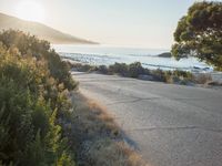 Sunrise over Coastal Road