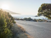 Sunrise over Coastal Road
