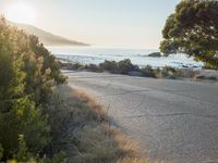 Sunrise over Coastal Road