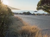 Sunrise over Coastal Road
