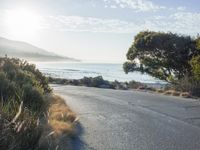 Sunrise over Coastal Road
