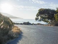 Sunrise over Coastal Road