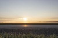 Sunrise over Kettle Creek Field in Canada