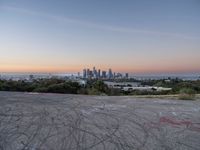 Sunrise Over Los Angeles: California's Urban Skyline
