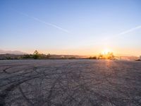 Sunrise Over Los Angeles Skyline