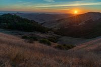 Sunrise over a Majestic Highland Landscape