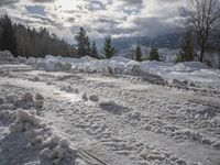Sunrise over a German Mountain Road