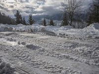 Sunrise over a German Mountain Road