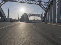 Sunrise Over Los Angeles City, California, USA