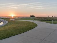 Sunrise over Milwaukee, Wisconsin