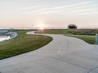 Sunrise over Milwaukee, Wisconsin