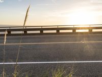 Sunrise over Pacific Coast Highway in California