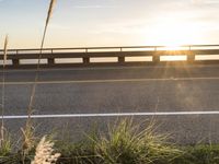 Sunrise over Pacific Coast Highway in California