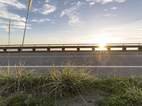 Sunrise over Pacific Coast Highway in California