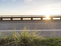 Sunrise over Pacific Coast Highway in California