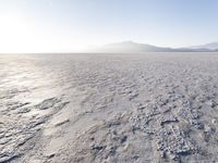 Sunrise over the Utah Desert Mountains