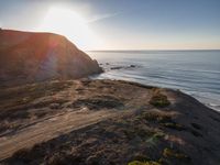 Sunrise Over Portugal's Clear Ocean