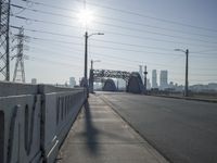Sunrise Skyline of Los Angeles, California, USA