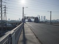 Sunrise Skyline of Los Angeles, California, USA