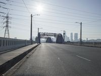 Sunrise Skyline of Los Angeles, California, USA