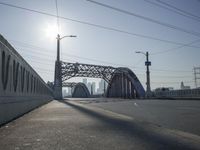 Sunrise Skyline of Los Angeles, California, USA