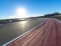 Sunset at the Race Track in USA