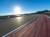 Sunset at the Race Track in USA