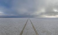 Sunshine Over Desert Landscape in Salt Lake City, Utah