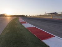 Sunshine at the Racing Stadium: Clear Skies and Excitement