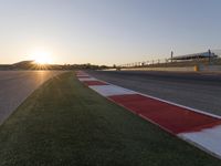 Sunshine at the Racing Stadium: Clear Skies and Excitement