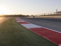 Sunshine at the Racing Stadium: Clear Skies and Excitement