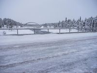 Winter Road in Sweden