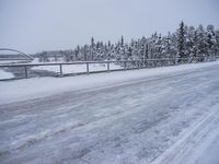 Winter Road in Sweden