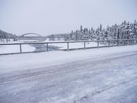 Winter Road in Sweden