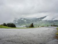 Swiss Alps: Mountain Range with Autumn View