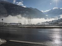 Switzerland Alps Winter Landscape - Mountain Range 001