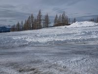 Switzerland Alps: Winter Landscape of Mountains
