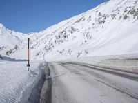 Switzerland Clear Sky Glacial Winter Landscape 001