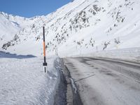 Switzerland Clear Sky Glacial Winter Landscape 002